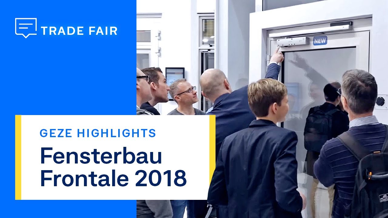 GEZE at FENSTERBAU FRONTALE 2018 Discover our products such as the GEZE Powerdrive hermetic sliding door system at the leading world trade fair for windows, doors and façades in Nuremberg.